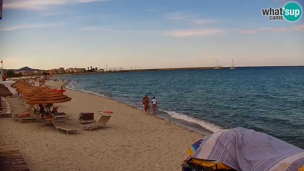 Live-Webcam Strand La Caletta – Budoni – Sardinien – Italien