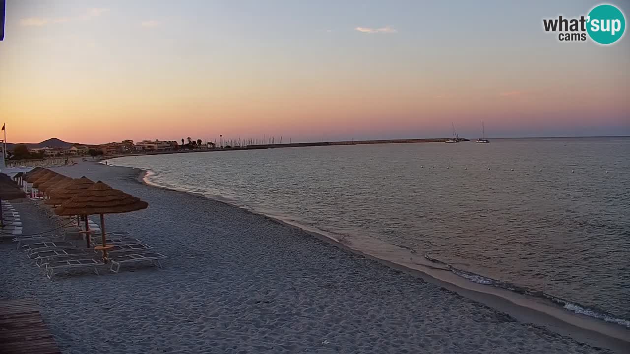 Webcam en direct Plage de La Caletta – Budoni – Sardaigne – Italie