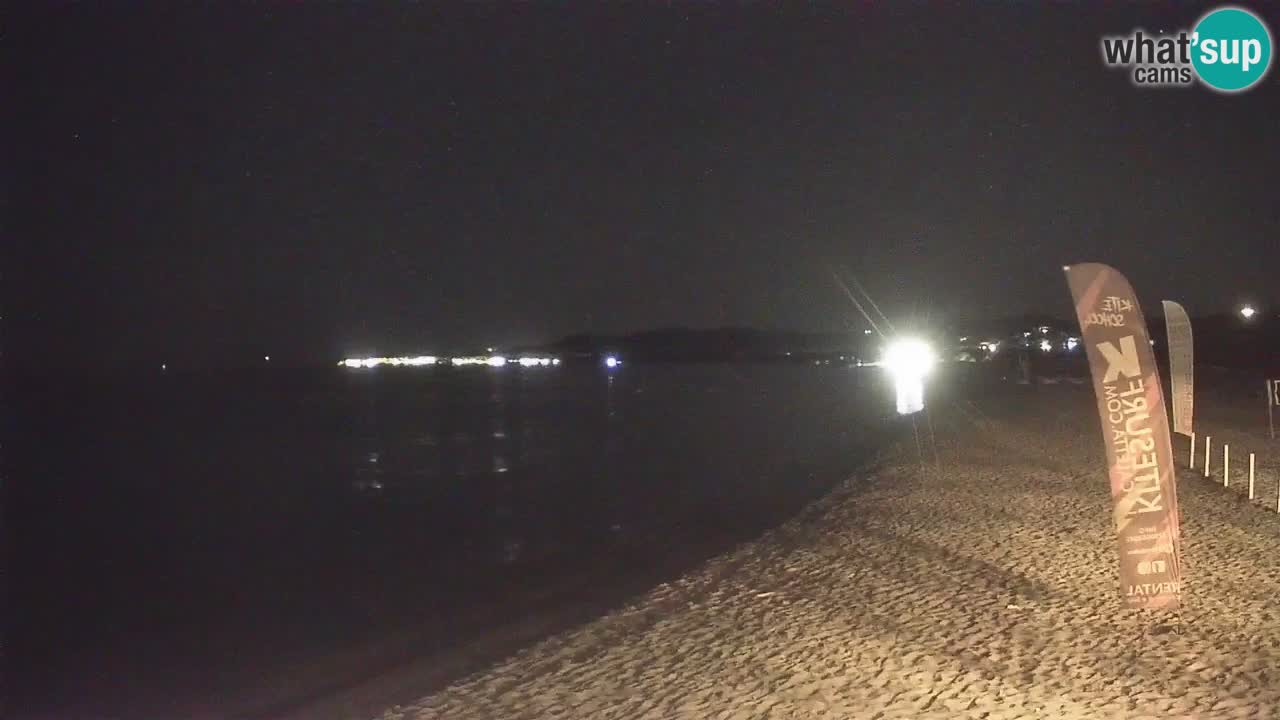 Spletna kamera v živo Plaža La Caletta – Budoni – Sardinija – Italija