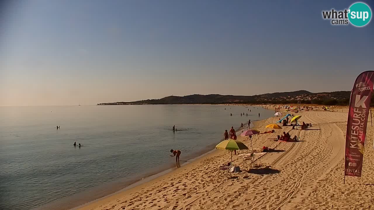 Live webcam La Caletta beach – Budoni – Sardinia – Italy