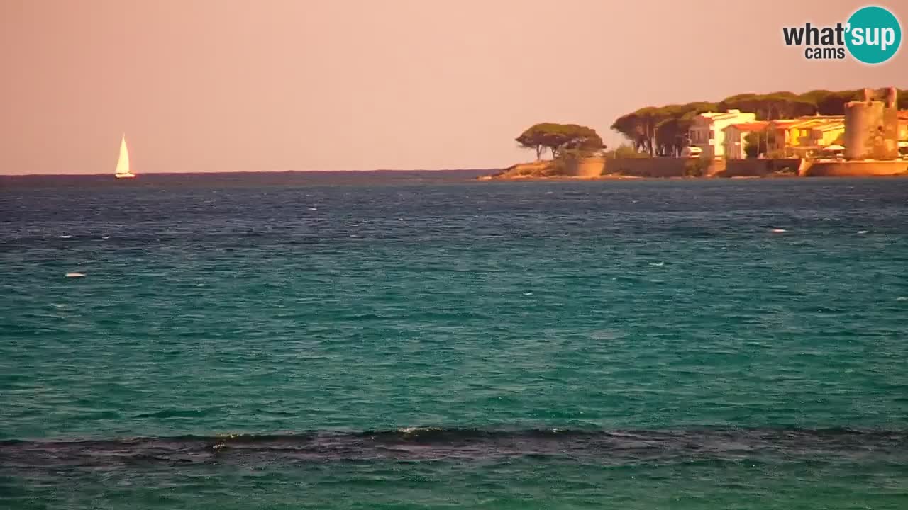Web kamera uživo La Caletta plaža – Budoni – Sardinija – Italija