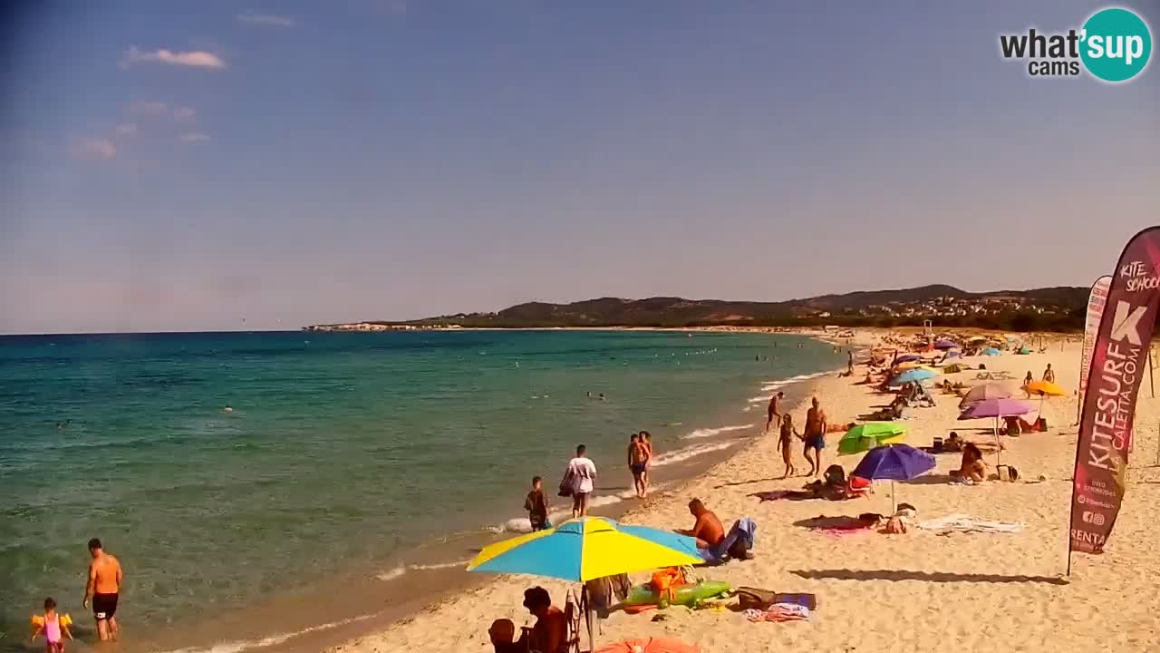 Live-Webcam Strand La Caletta – Budoni – Sardinien – Italien