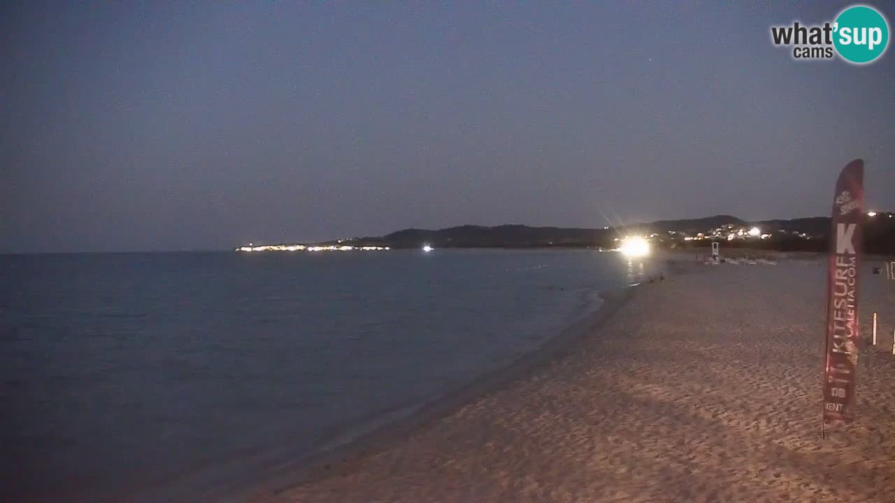 Webcam en direct Plage de La Caletta – Budoni – Sardaigne – Italie