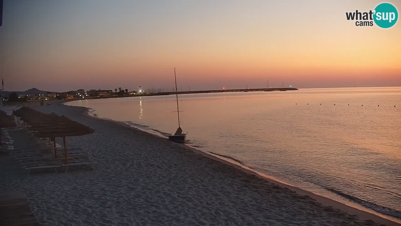 Webcam en vivo Playa La Caletta – Budoni – Cerdeña – Italia