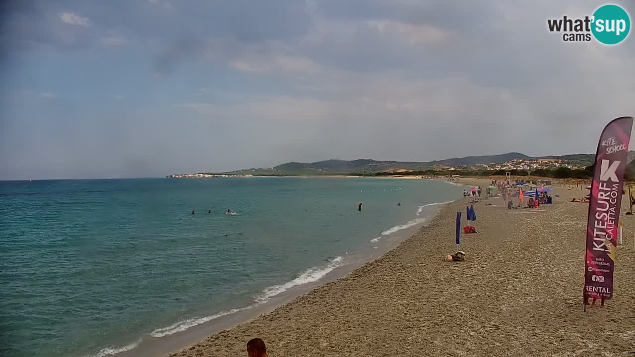 Web kamera uživo La Caletta plaža – Budoni – Sardinija – Italija