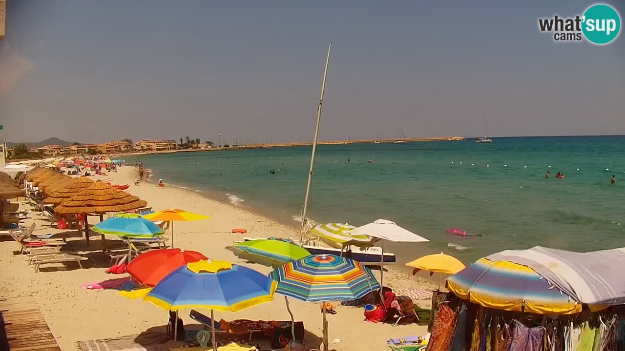Live-Webcam Strand La Caletta – Budoni – Sardinien – Italien