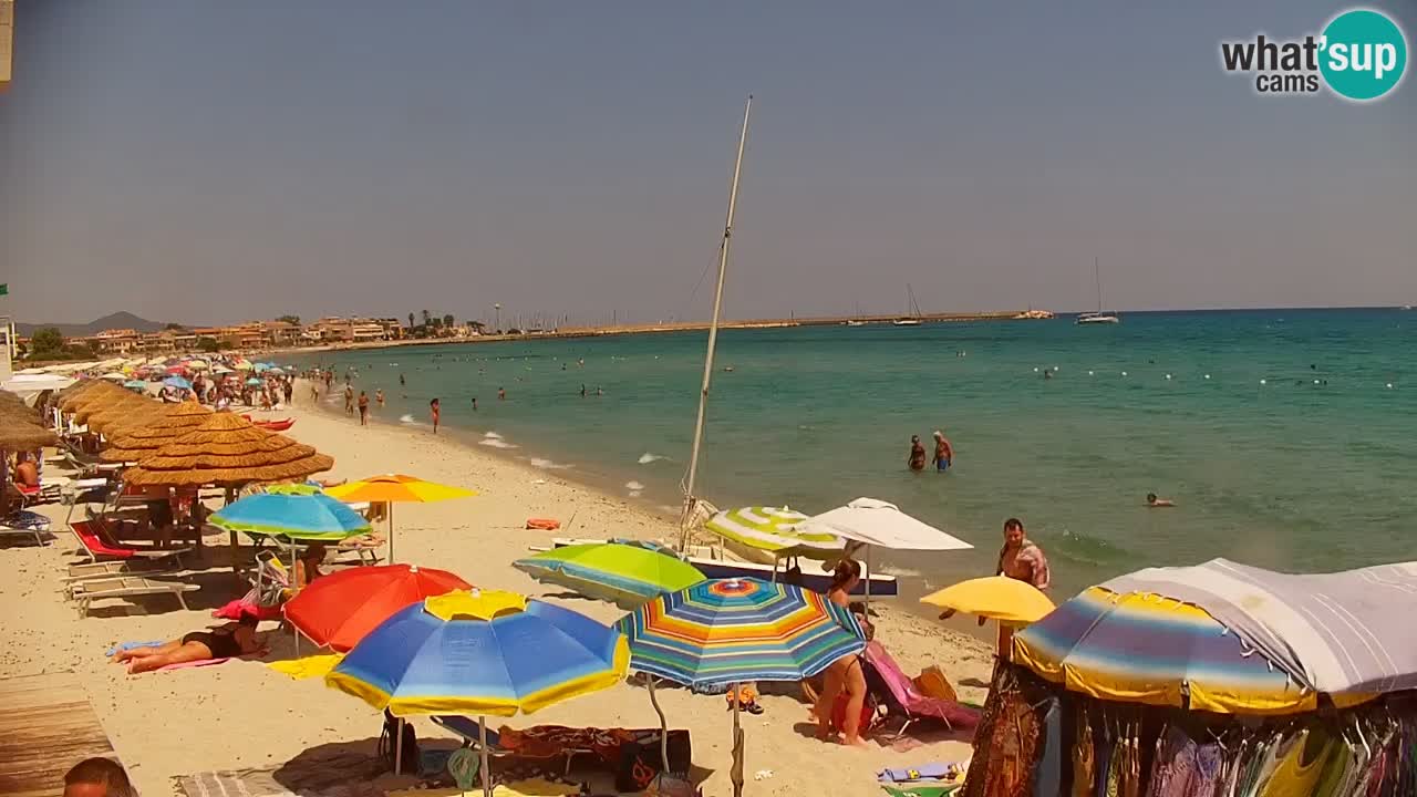 Live webcam La Caletta beach – Budoni – Sardinia – Italy