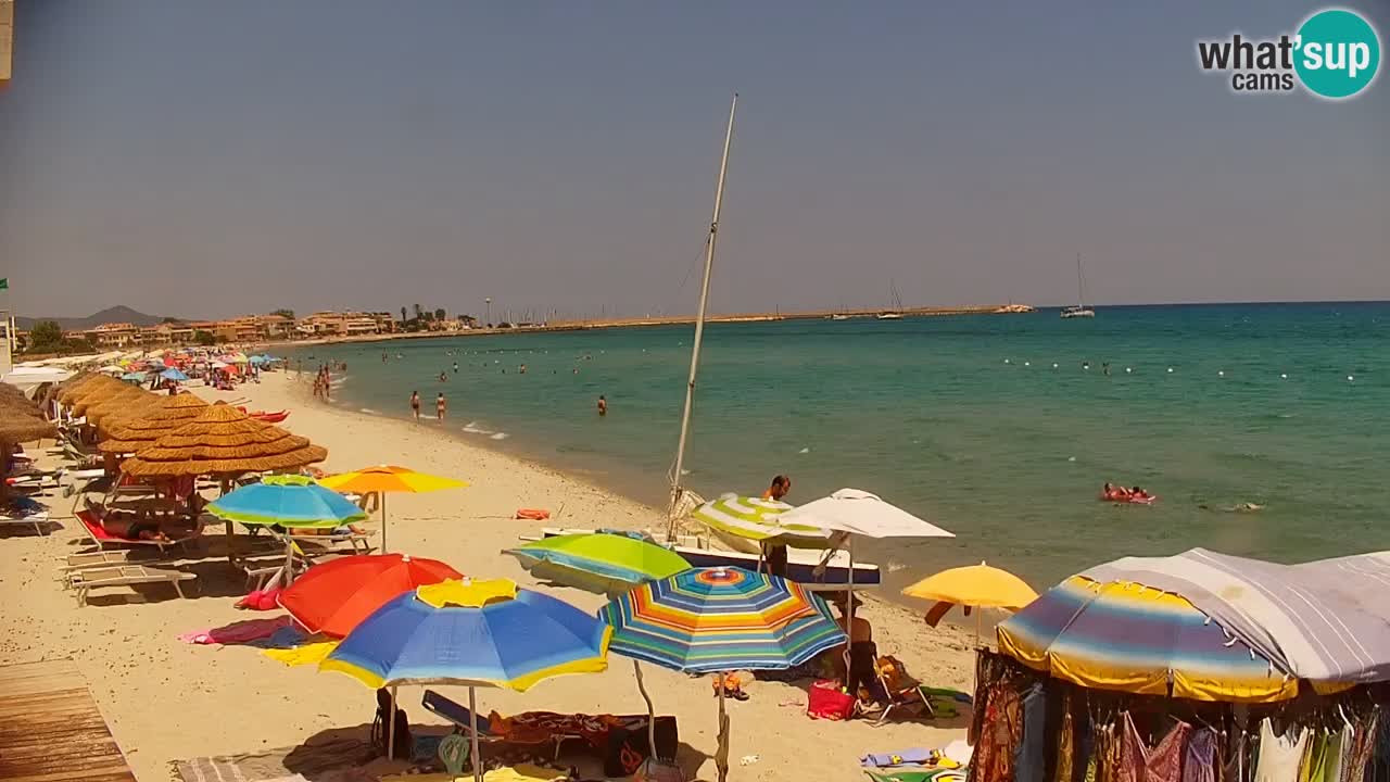 Webcam en direct Plage de La Caletta – Budoni – Sardaigne – Italie