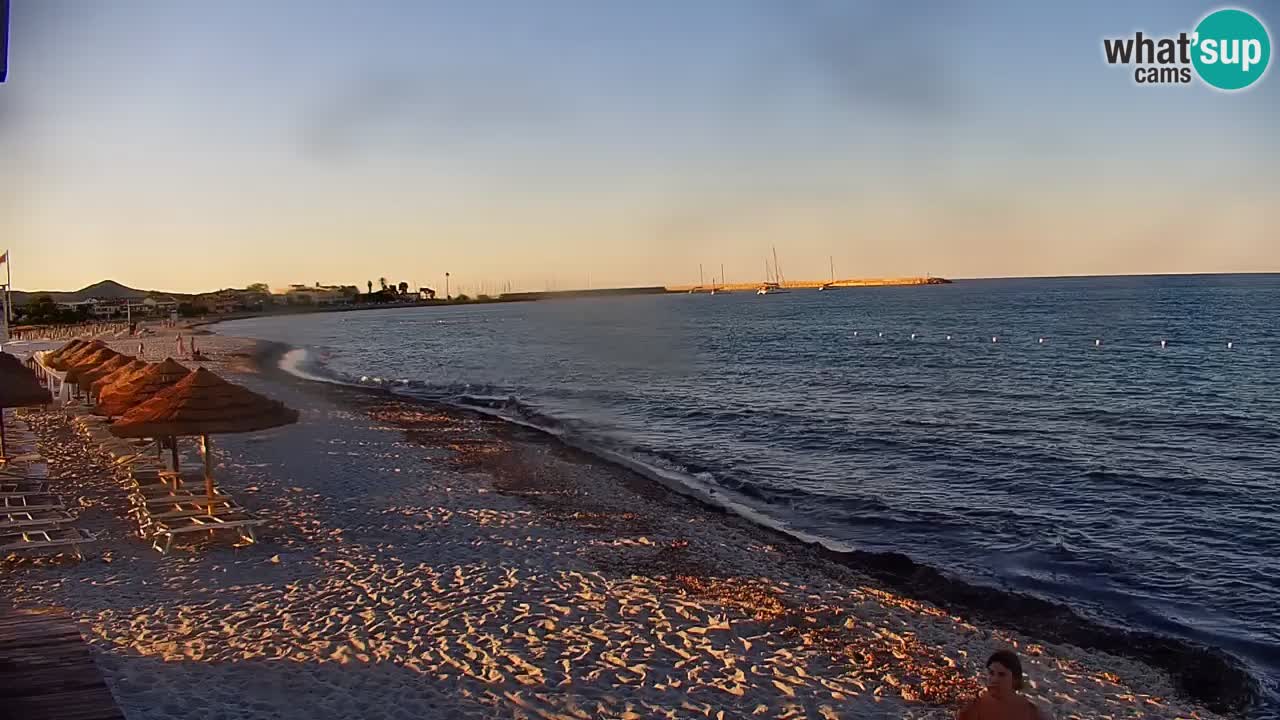 Live-Webcam Strand La Caletta – Budoni – Sardinien – Italien