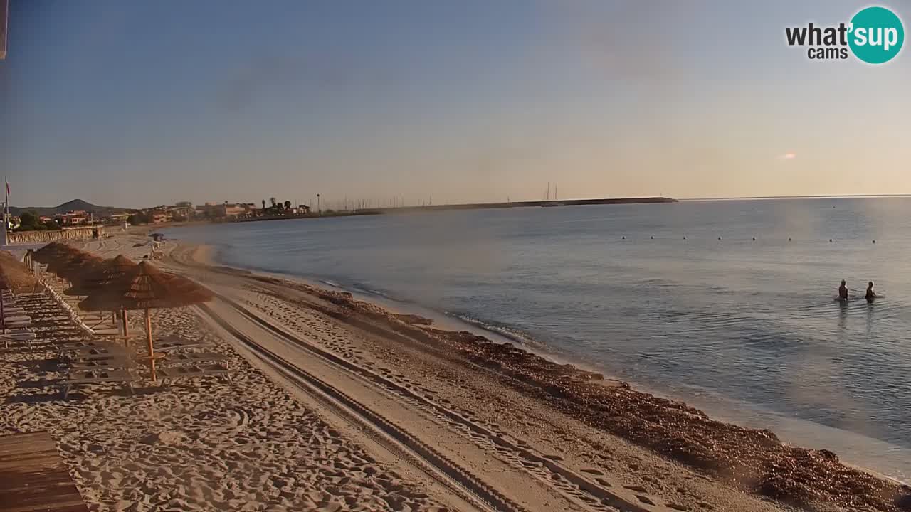 Webcam en direct Plage de La Caletta – Budoni – Sardaigne – Italie