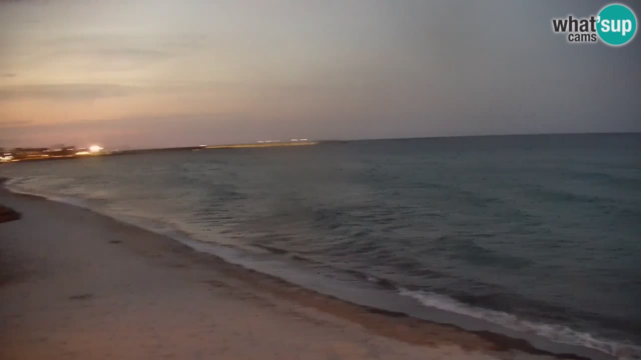 Spletna kamera v živo Plaža La Caletta – Budoni – Sardinija – Italija