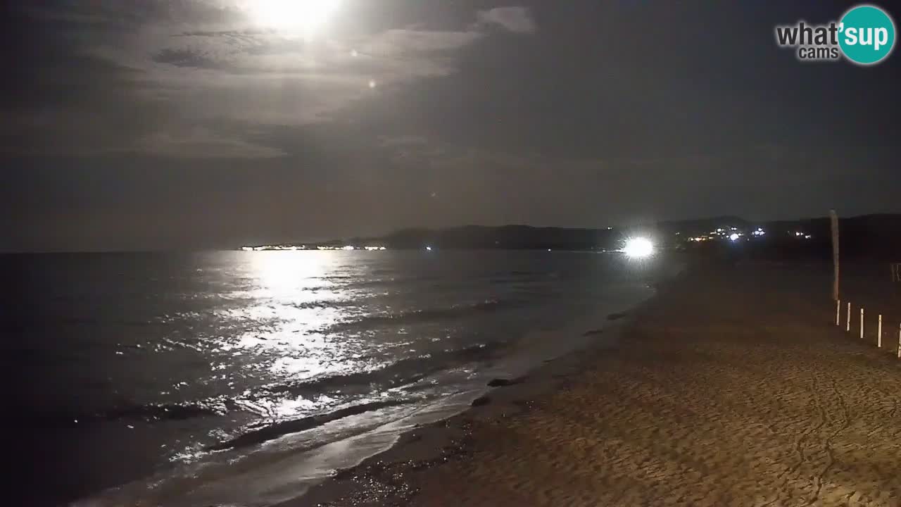Web kamera uživo La Caletta plaža – Budoni – Sardinija – Italija