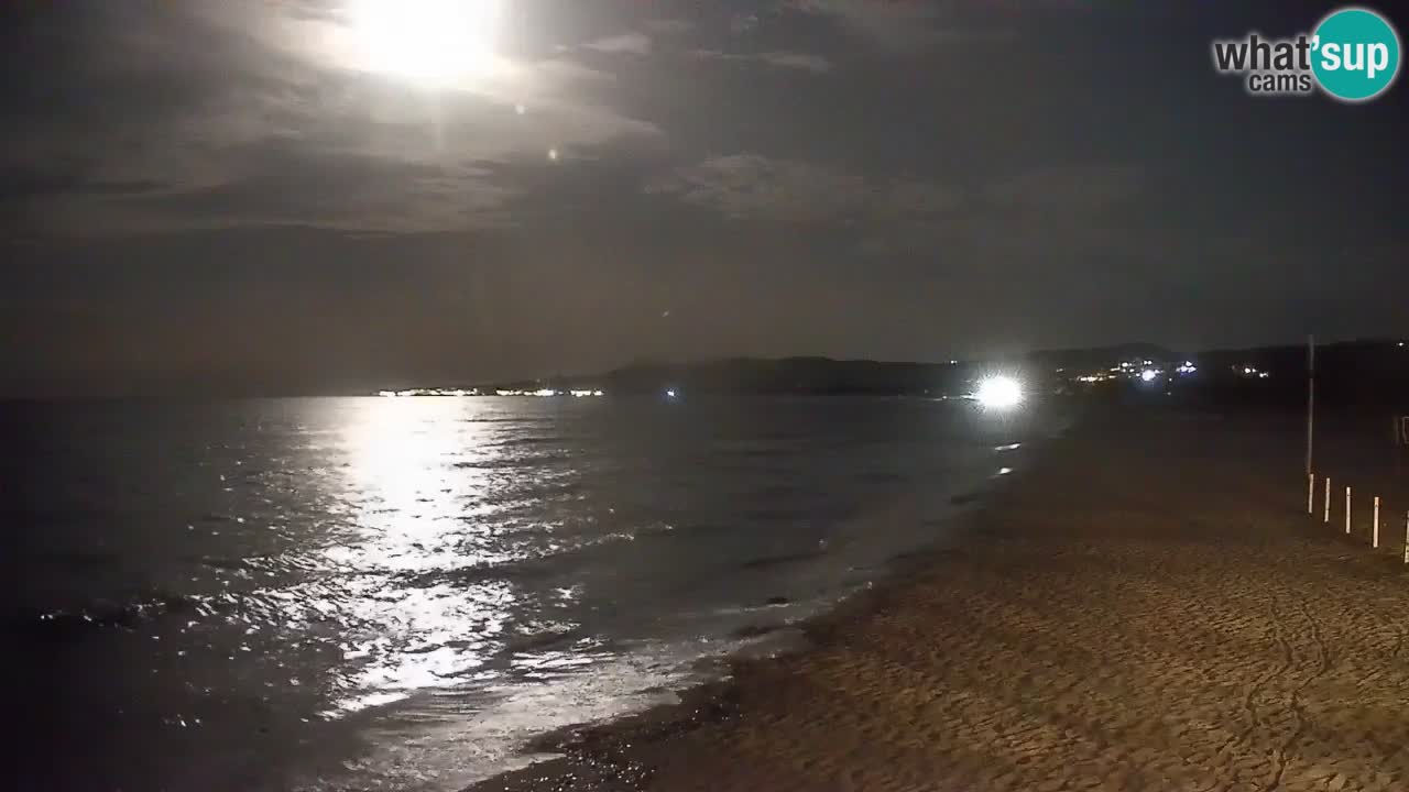 Live-Webcam Strand La Caletta – Budoni – Sardinien – Italien