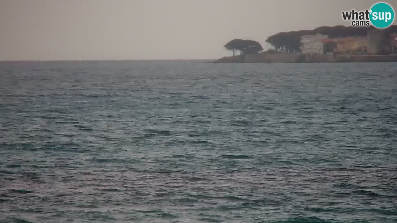 Spletna kamera v živo Plaža La Caletta – Budoni – Sardinija – Italija