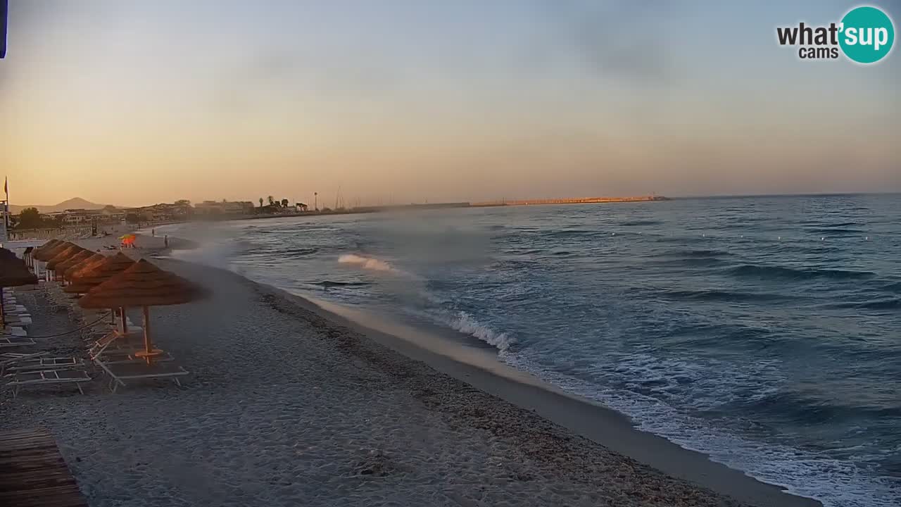 Webcam en direct Plage de La Caletta – Budoni – Sardaigne – Italie