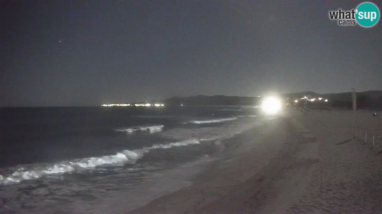 Webcam en direct Plage de La Caletta – Budoni – Sardaigne – Italie