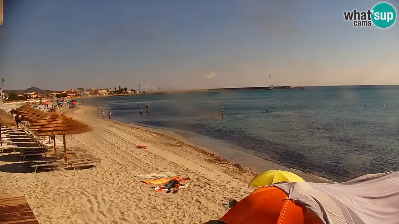 Live webcam La Caletta beach – Budoni – Sardinia – Italy