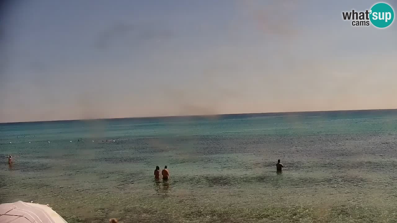 Web kamera uživo La Caletta plaža – Budoni – Sardinija – Italija