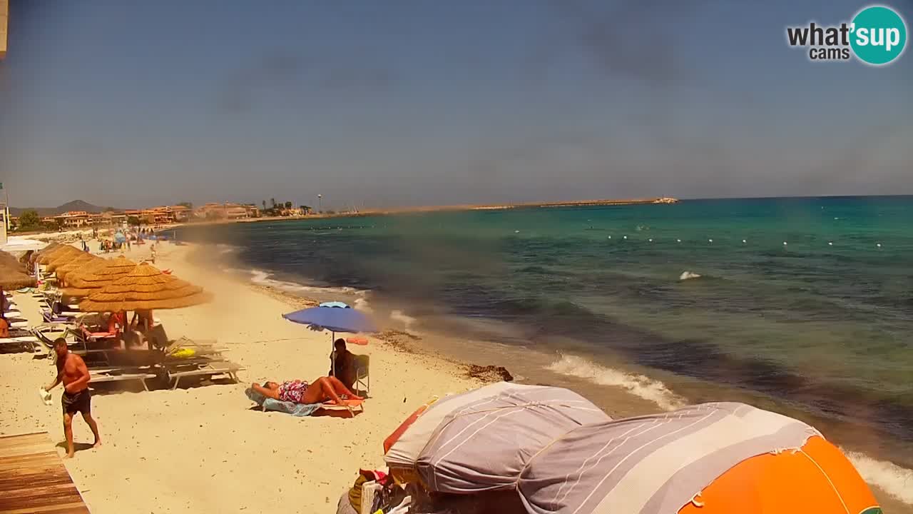 Live-Webcam Strand La Caletta – Budoni – Sardinien – Italien