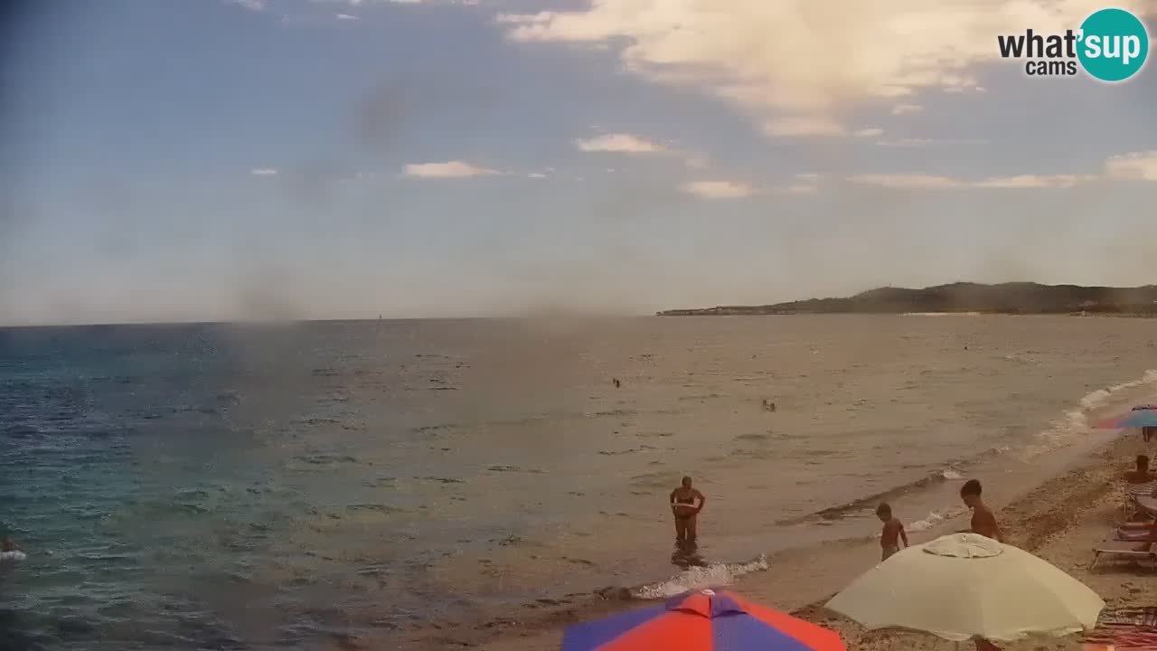 Live webcam La Caletta beach – Budoni – Sardinia – Italy