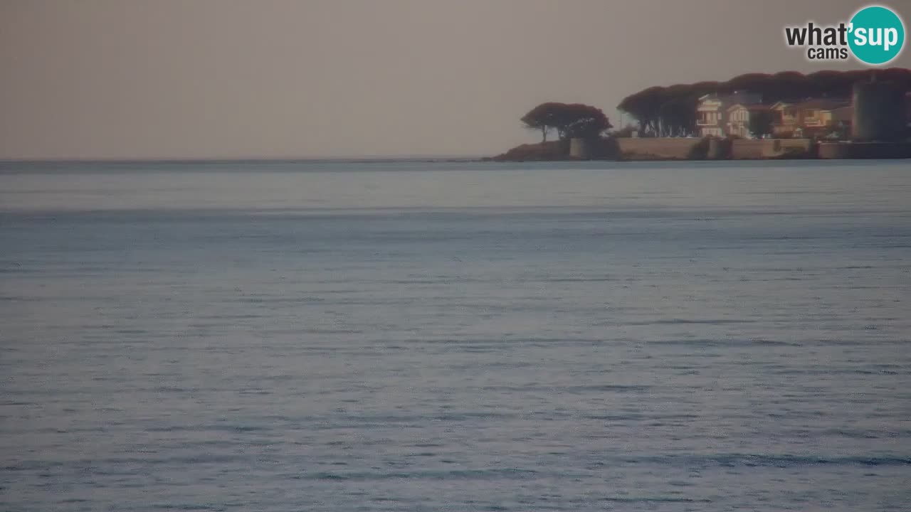 Spletna kamera v živo Plaža La Caletta – Budoni – Sardinija – Italija