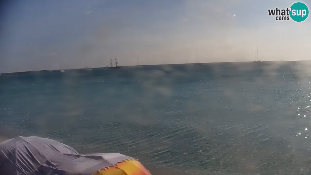 Live webcam La Caletta beach – Budoni – Sardinia – Italy