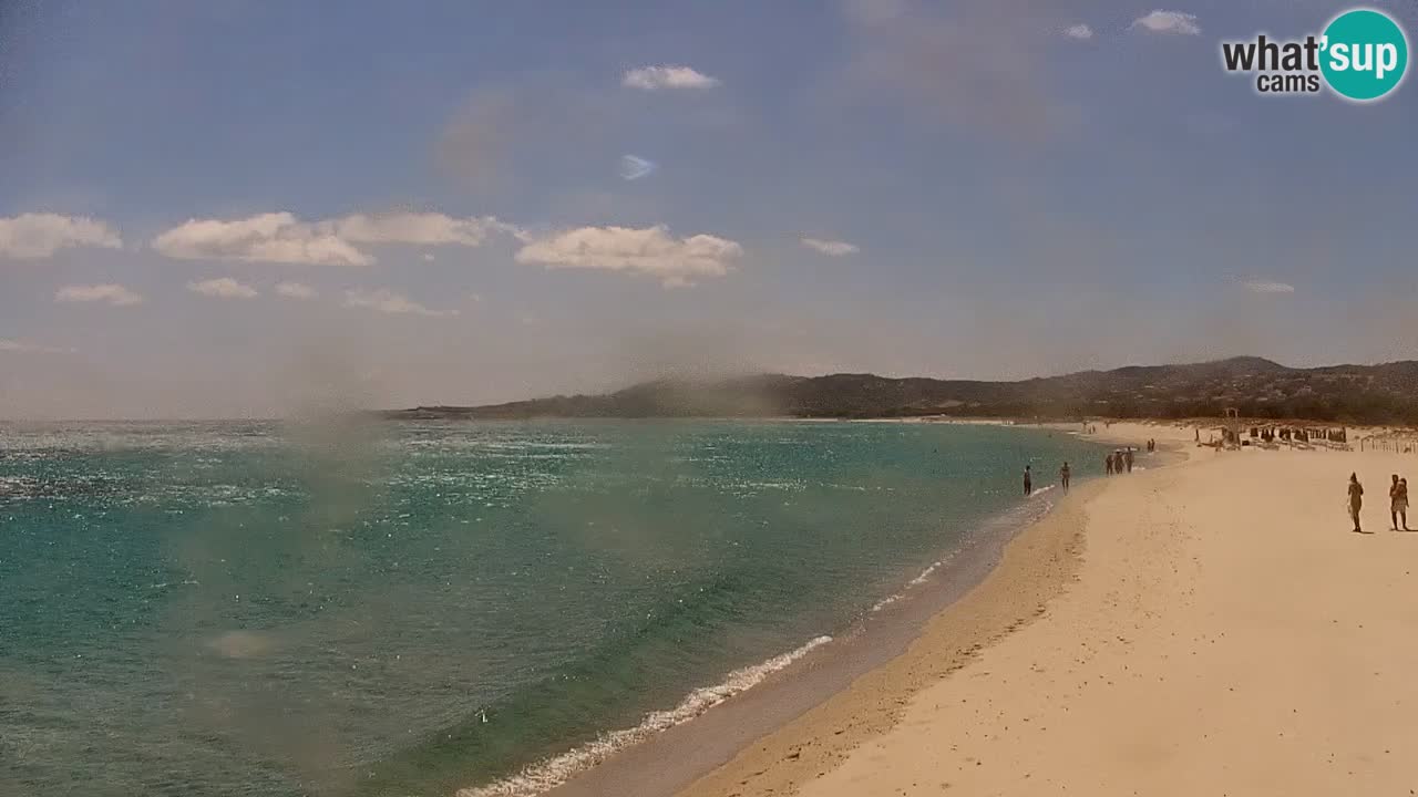 Live webcam La Caletta beach – Budoni – Sardinia – Italy