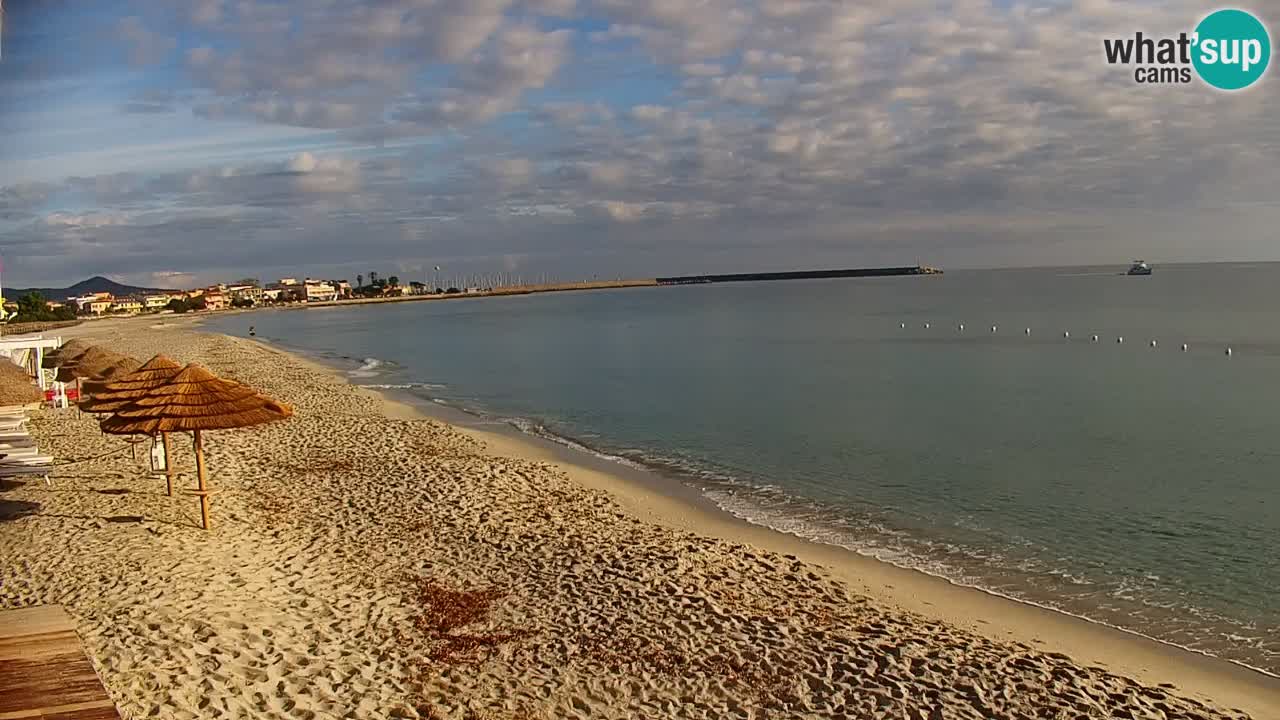 Live-Webcam Strand La Caletta – Budoni – Sardinien – Italien