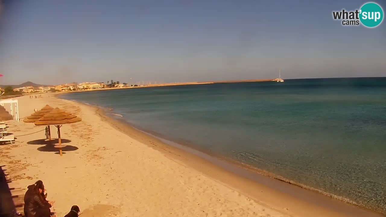 Live webcam La Caletta beach – Budoni – Sardinia – Italy