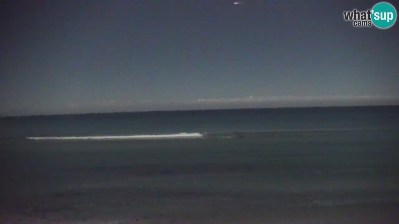 Spletna kamera v živo Plaža La Caletta – Budoni – Sardinija – Italija