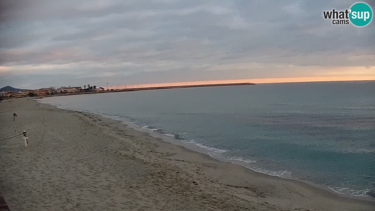 Live webcam La Caletta beach – Budoni – Sardinia – Italy