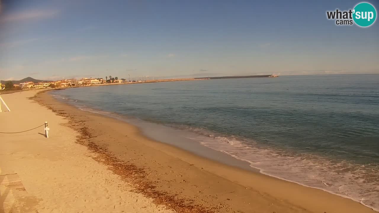 Live-Webcam Strand La Caletta – Budoni – Sardinien – Italien