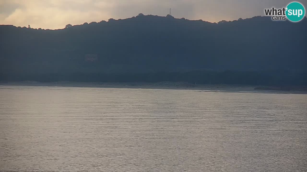 Spletna kamera v živo Plaža La Caletta – Budoni – Sardinija – Italija