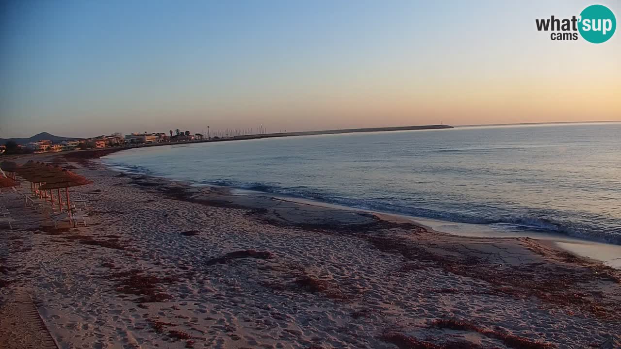 Live webcam La Caletta beach – Budoni – Sardinia – Italy