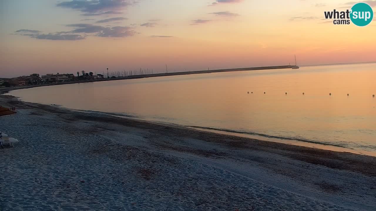 Live webcam La Caletta beach – Budoni – Sardinia – Italy