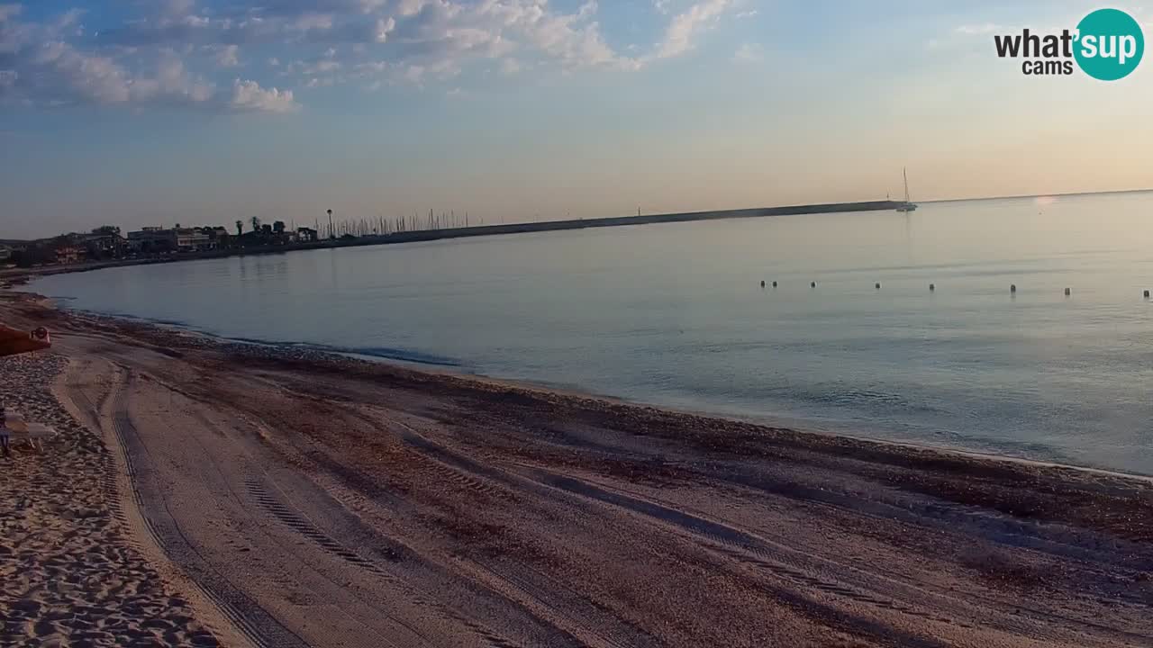 Webcam en vivo Playa La Caletta – Budoni – Cerdeña – Italia