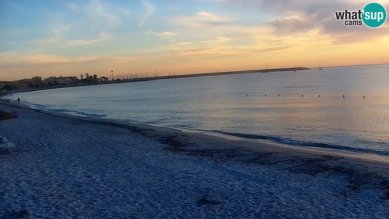 Live-Webcam Strand La Caletta – Budoni – Sardinien – Italien