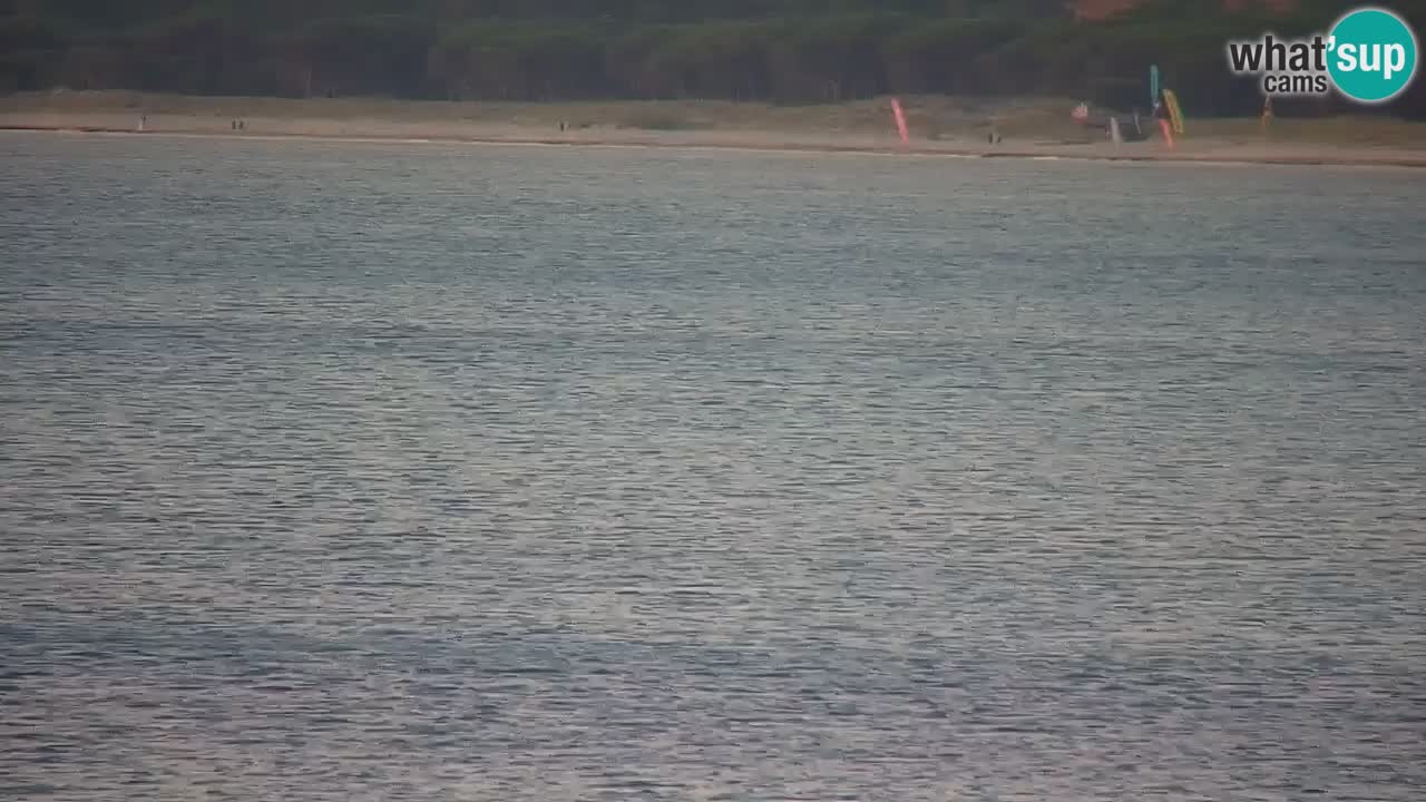 Spletna kamera v živo Plaža La Caletta – Budoni – Sardinija – Italija