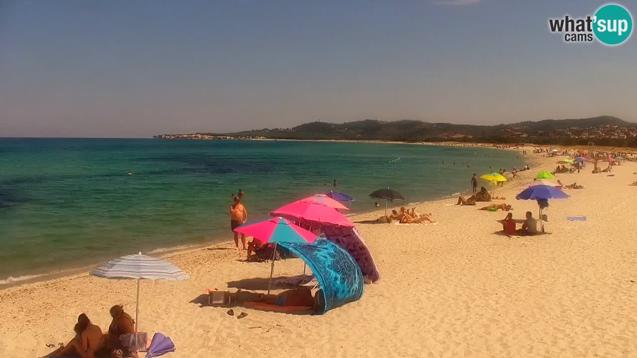 Live-Webcam Strand La Caletta – Budoni – Sardinien – Italien