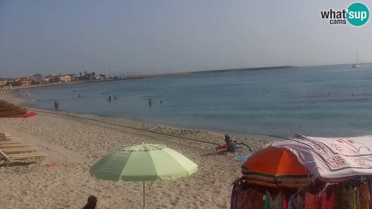 Live webcam La Caletta beach – Budoni – Sardinia – Italy