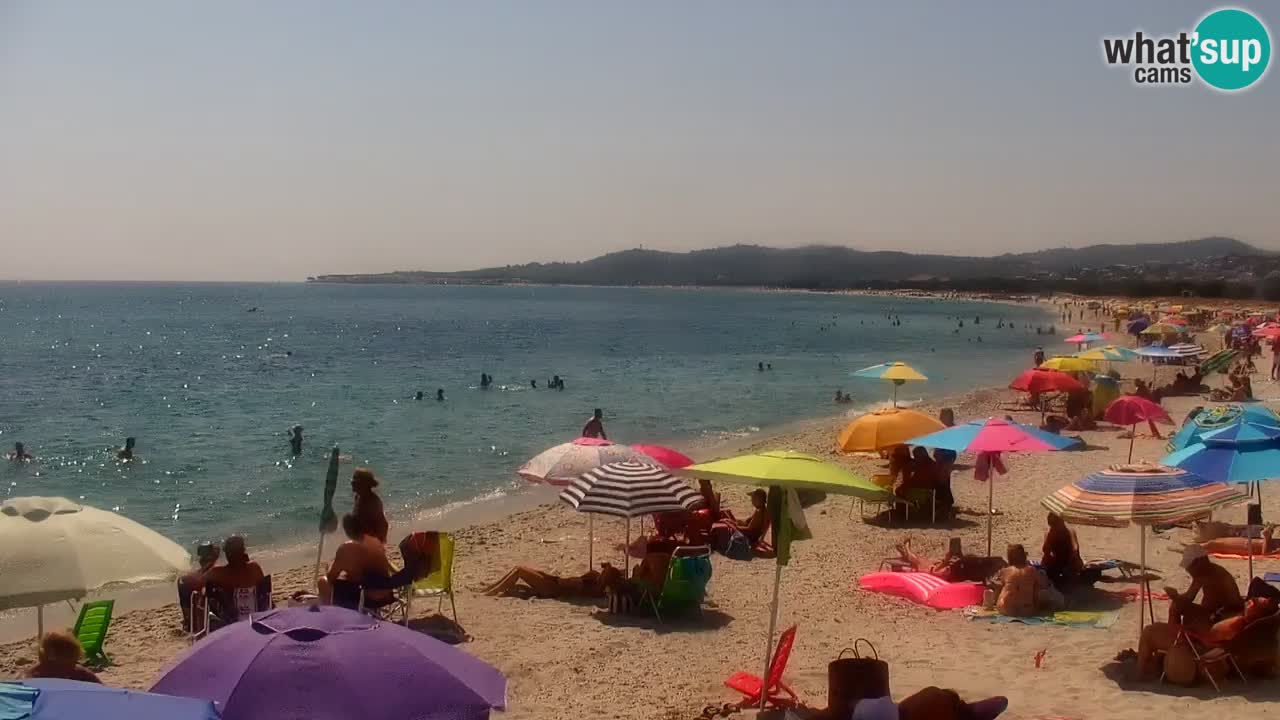 Live webcam La Caletta beach – Budoni – Sardinia – Italy