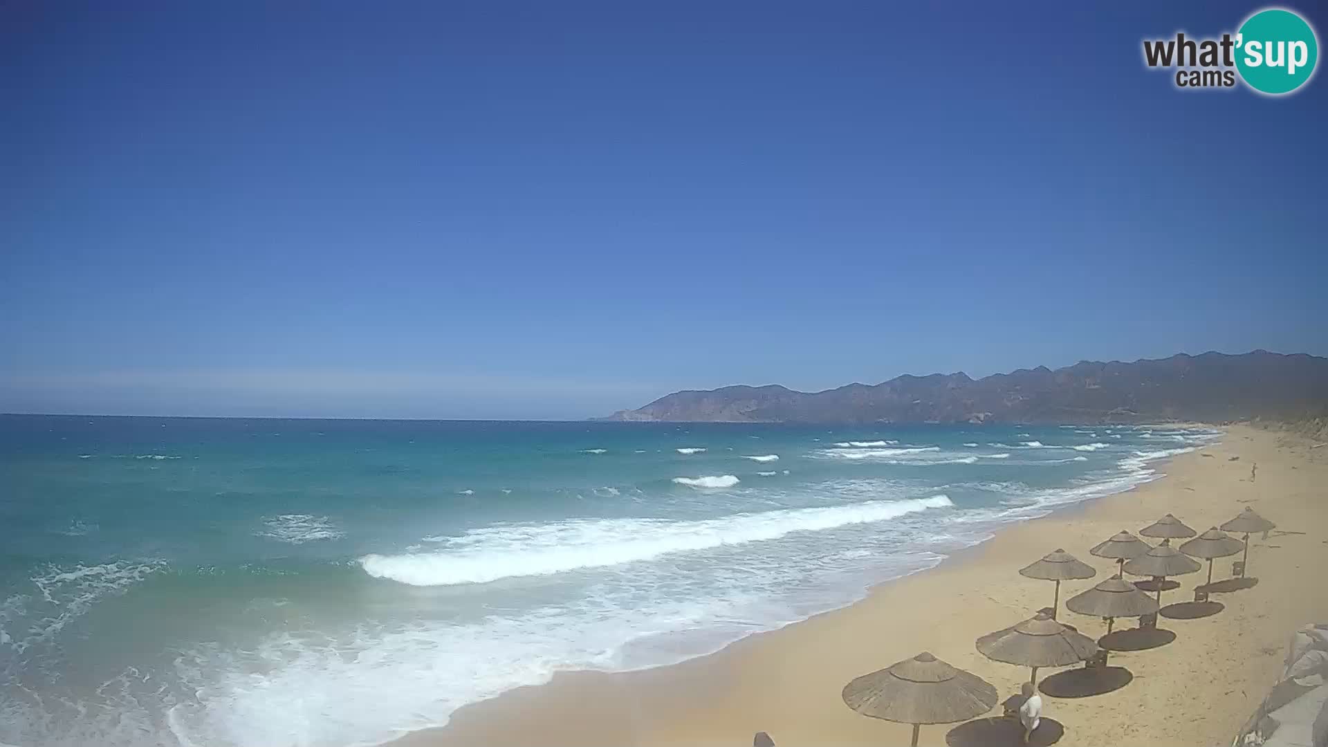 Live webcam San Nicolò beach Buggerru – Carbonia-Iglesias – Sardinia – Italy