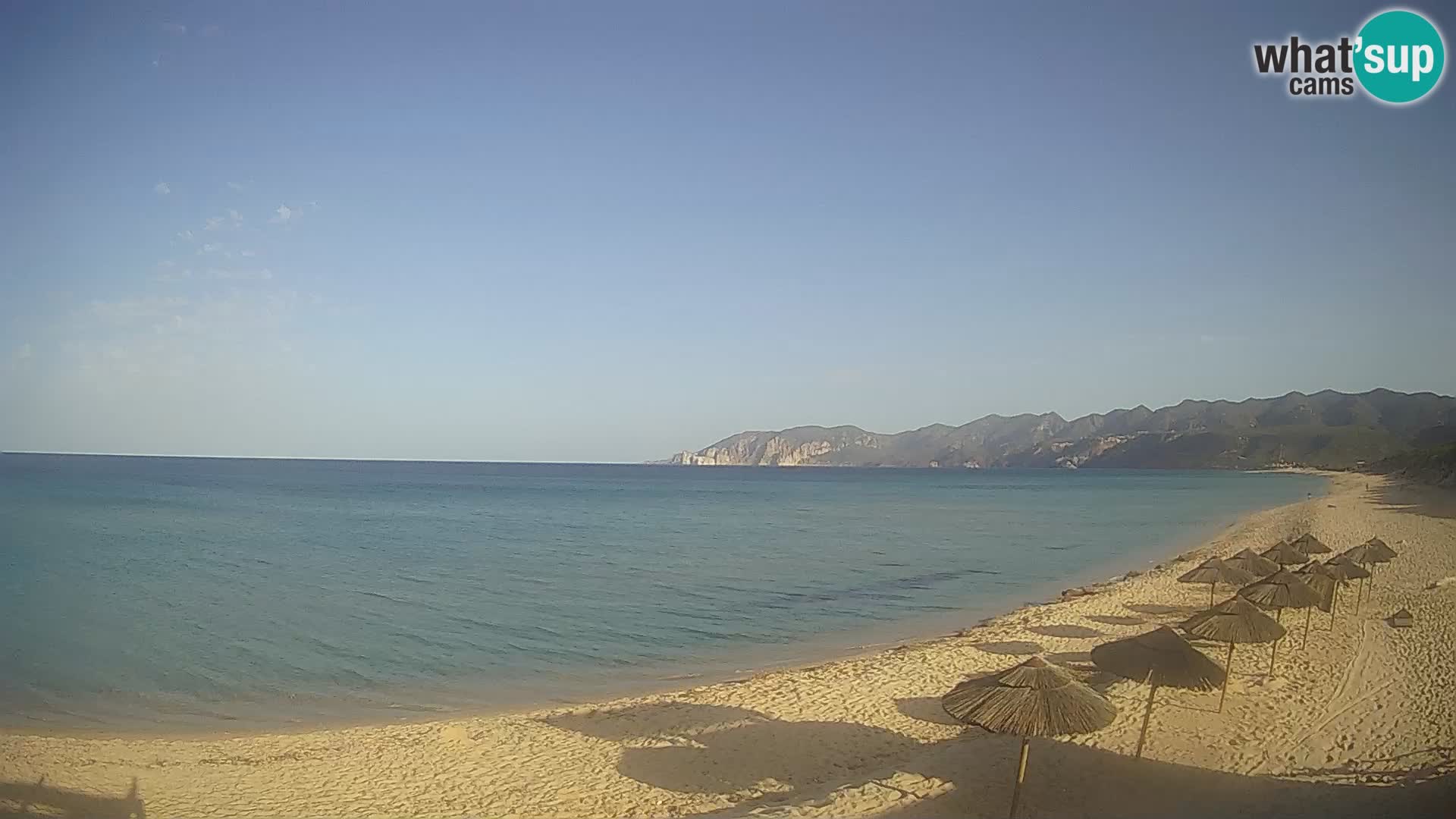 Live webcam plage San Nicolò Buggerru – Carbonia-Iglesias – Sardaigne – Italien