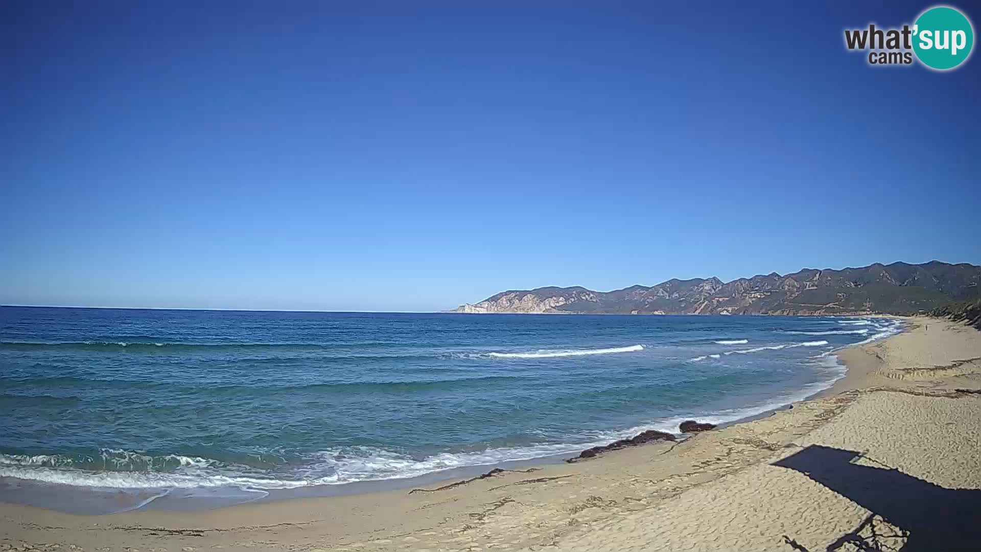 Camera en vivo playa San Nicolò Buggerru – Carbonia-Iglesias – Cerdeña – Italia