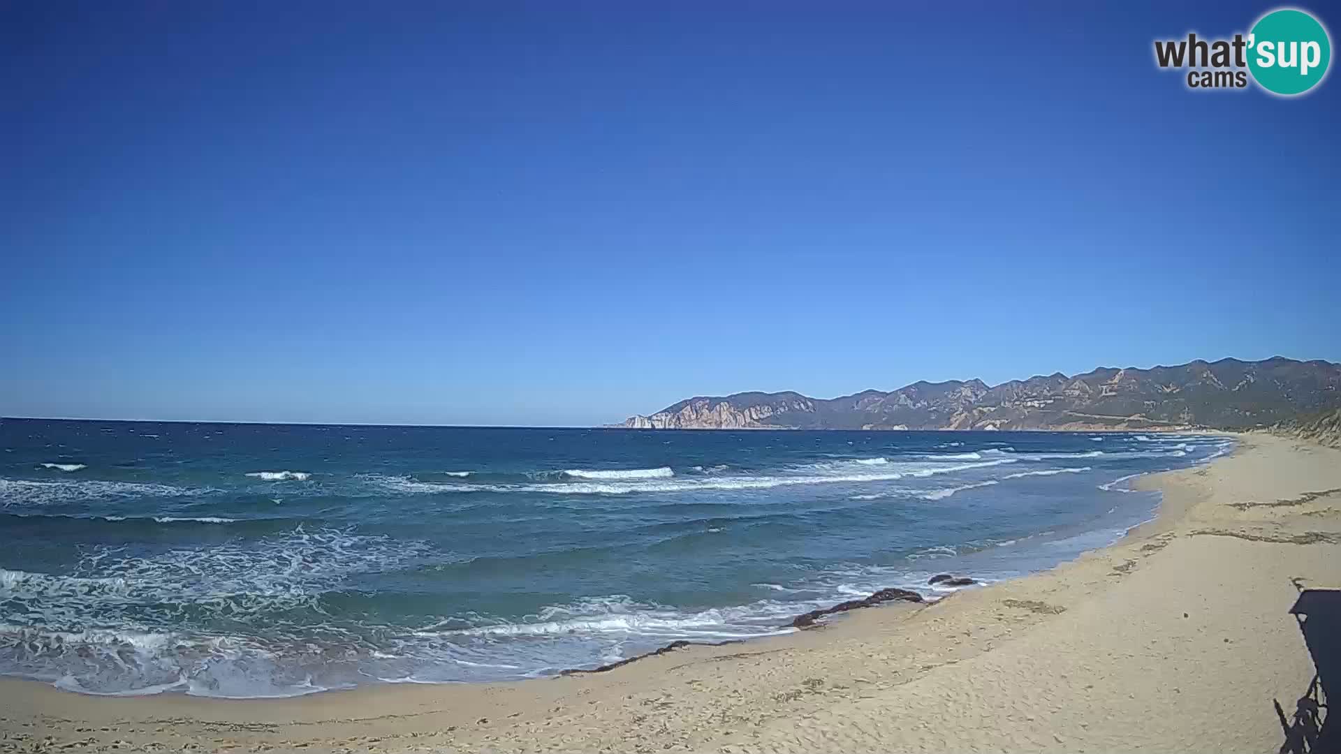 Live webcam spiaggia San Nicolò Buggerru – Carbonia-Iglesias – Sardegna