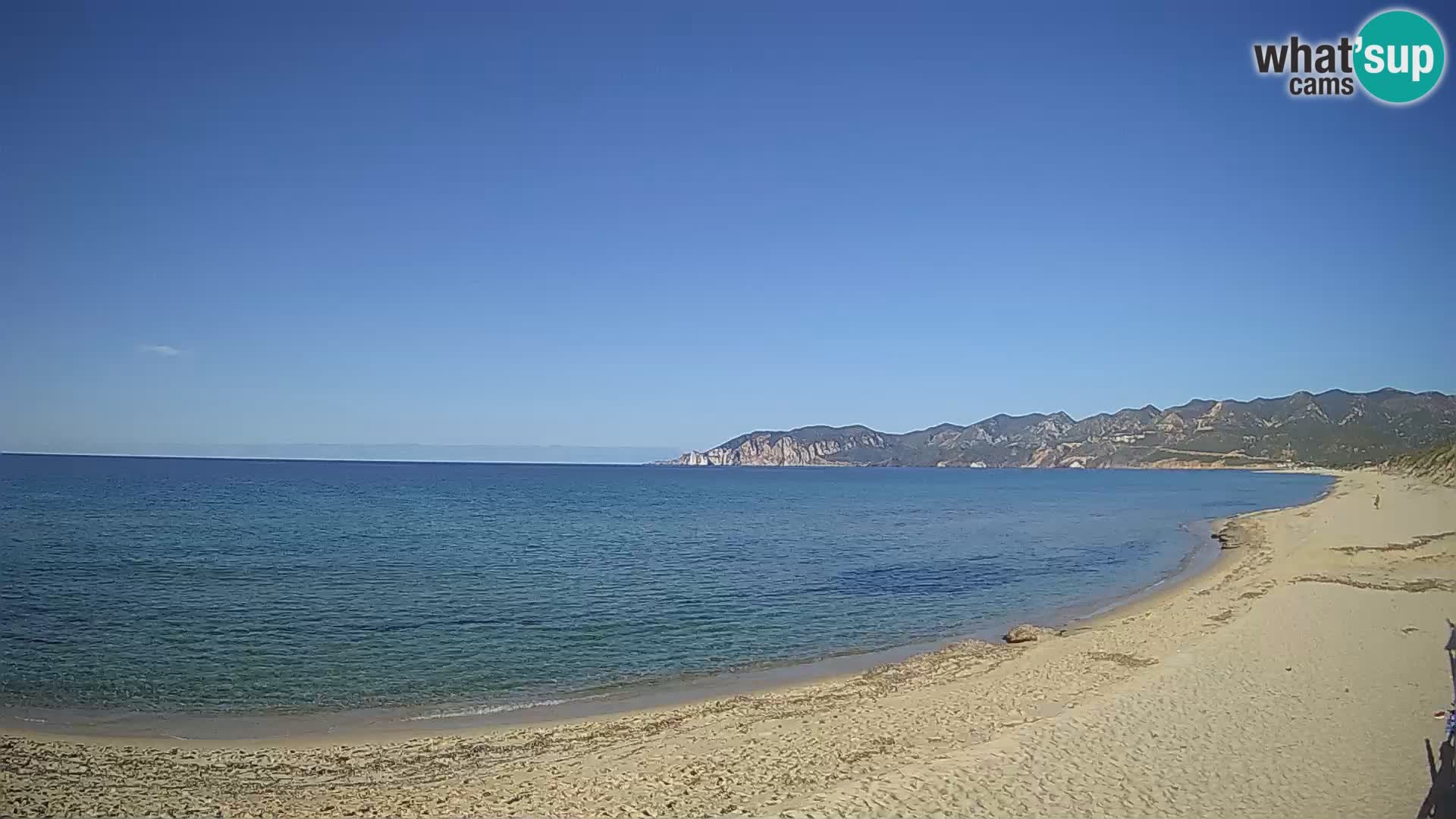 Live webcam San Nicolò beach Buggerru – Carbonia-Iglesias – Sardinia – Italy