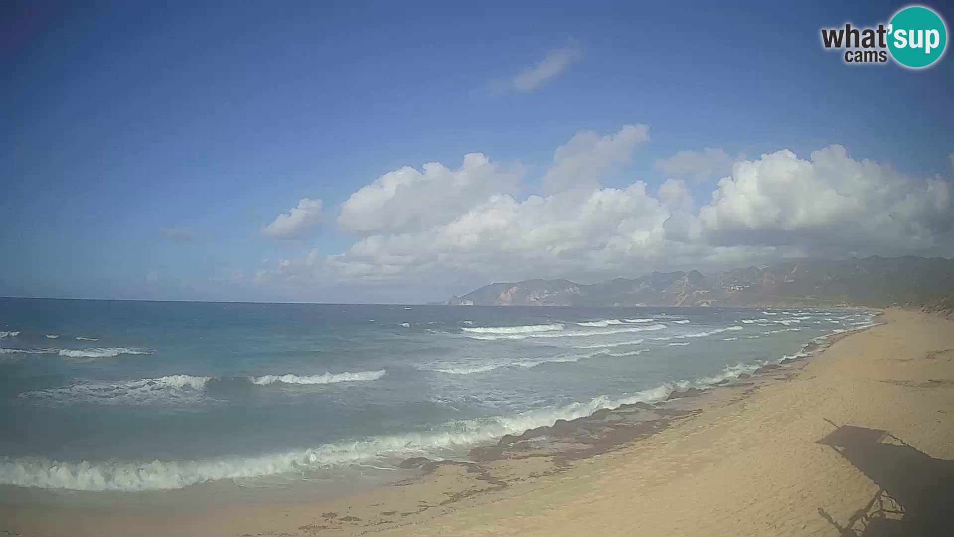 Camera en vivo playa San Nicolò Buggerru – Carbonia-Iglesias – Cerdeña – Italia