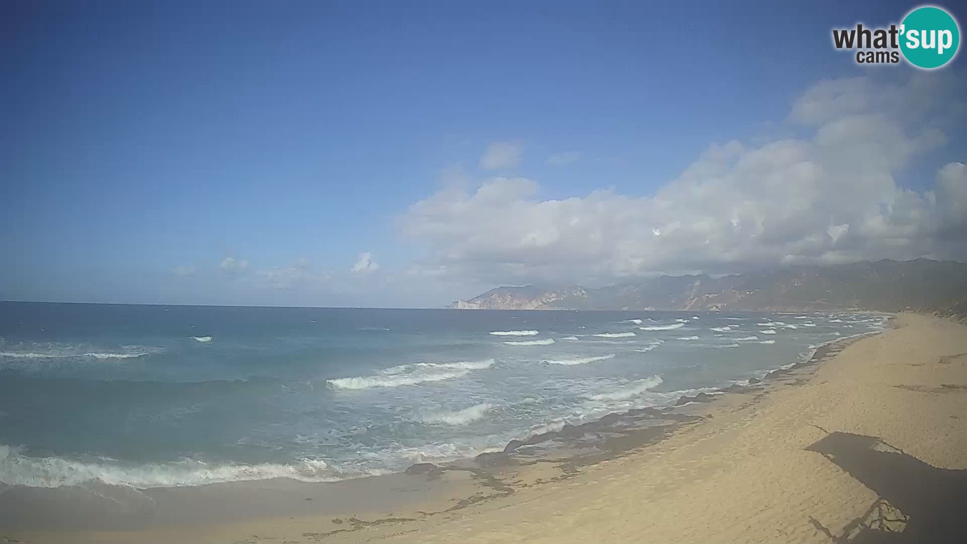 Camera en vivo playa San Nicolò Buggerru – Carbonia-Iglesias – Cerdeña – Italia