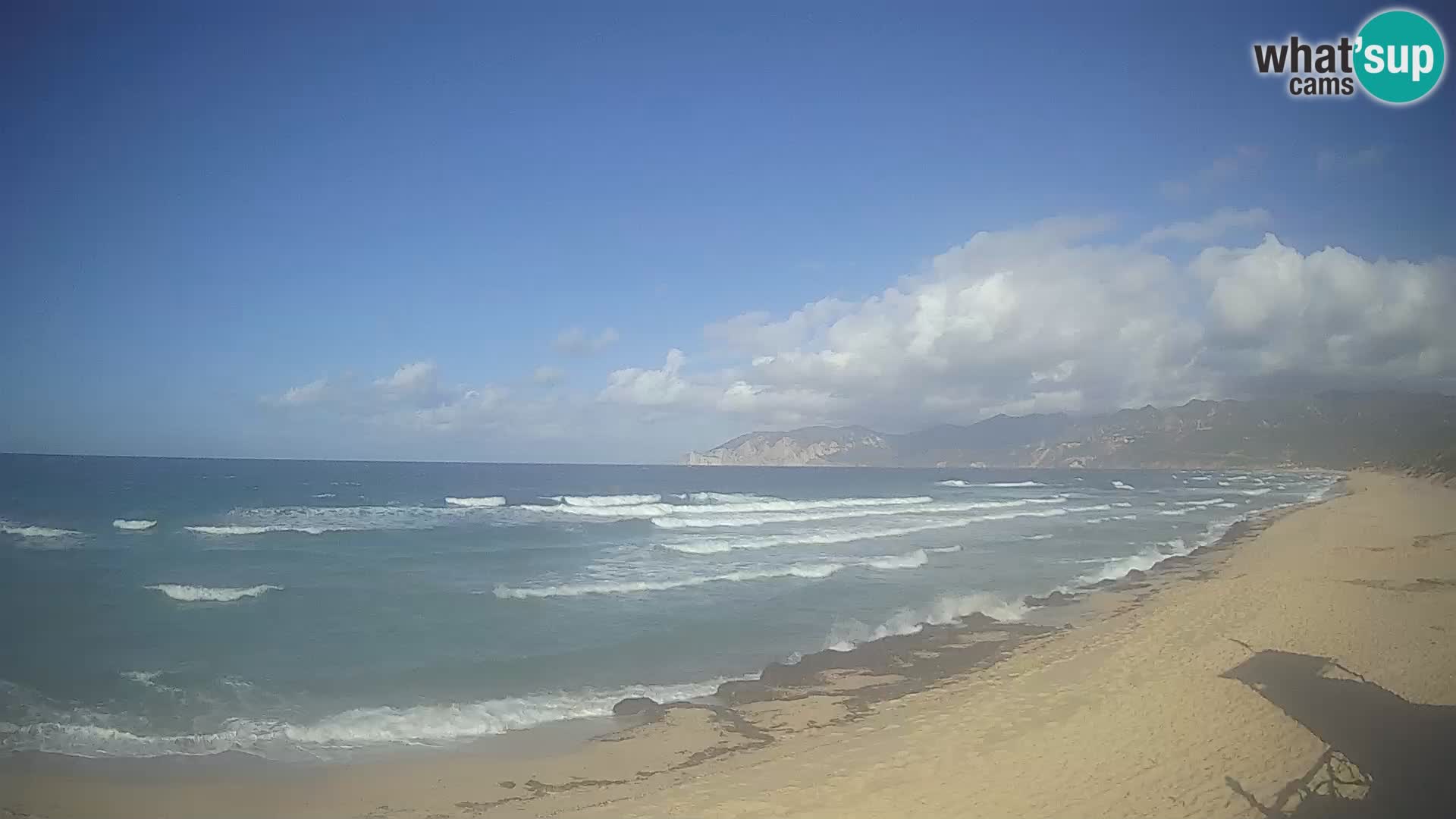 Camera en vivo playa San Nicolò Buggerru – Carbonia-Iglesias – Cerdeña – Italia