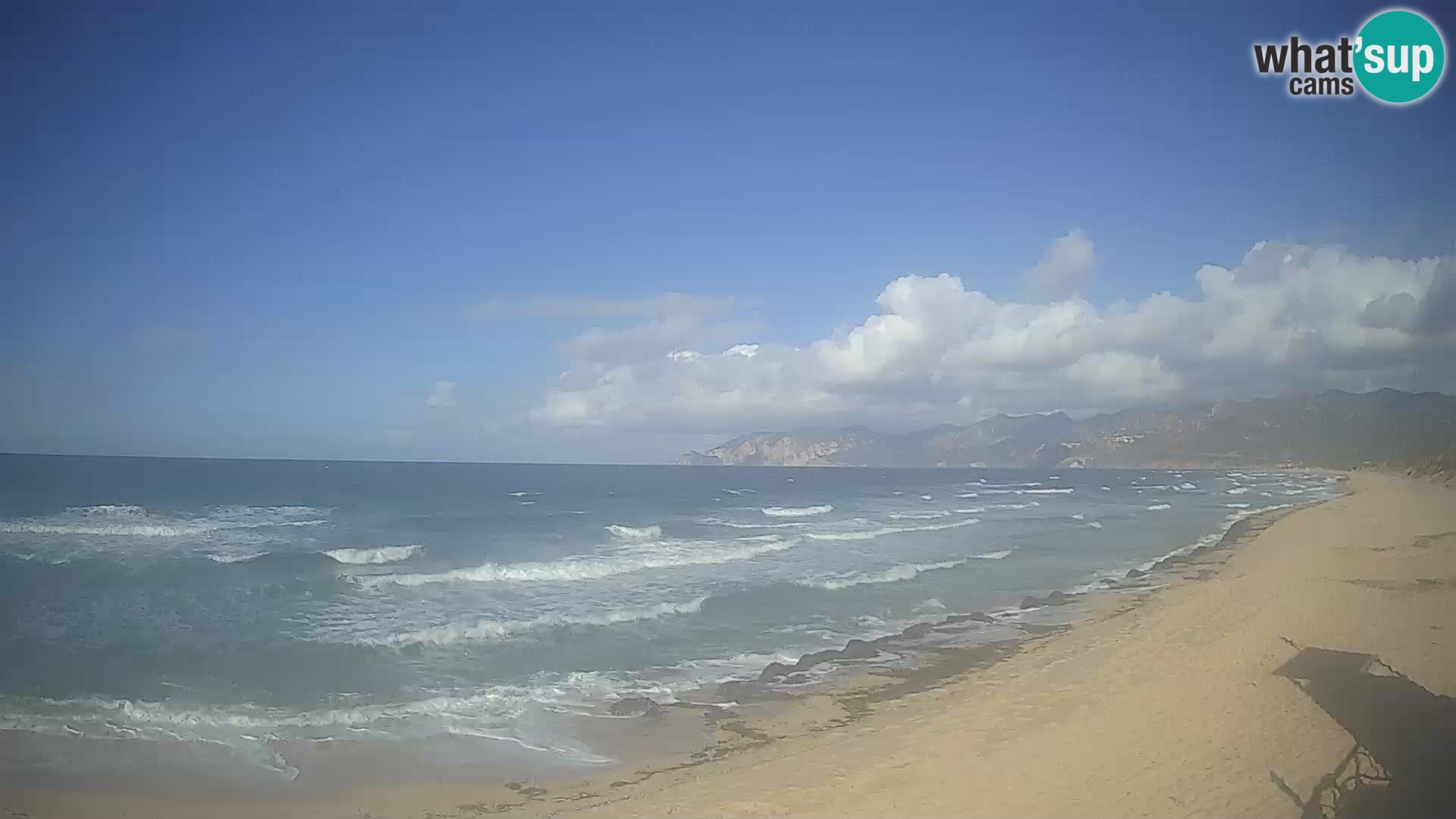 Webcam San Nicolò Strand Buggerru – Carbonia-Iglesias – Sardinien – Italien